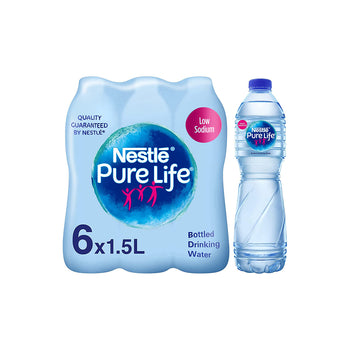 Nestle Pure Life Water 6x1.5Ltr